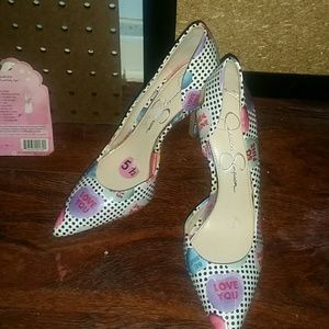 New Jessica Simpson hot tart heels